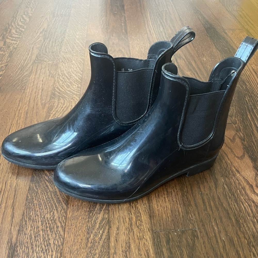 Sam edelman black rain boots